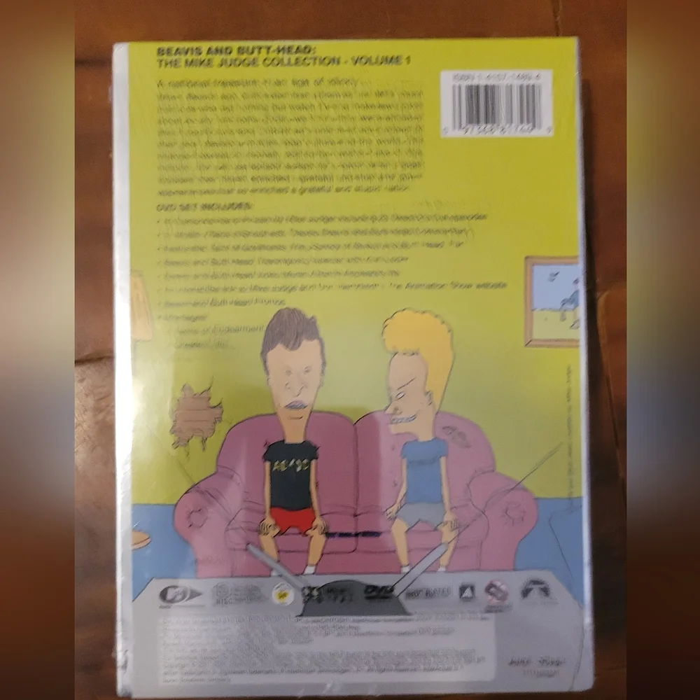 NWT Beavis And Butt-head Mike Judge Collection Volume 1 DVD Set 2005 Edition